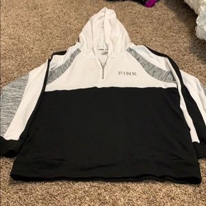 Pullover terry cloth hoodie